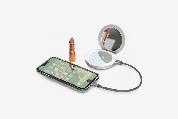 Fifth & Ninth Beauty Bank Illuminating Compact Mirror Portable Charger