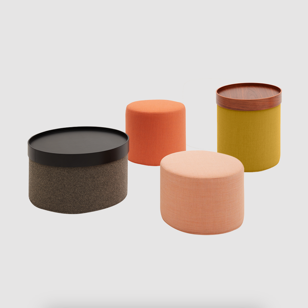 Softline Drum Pouf