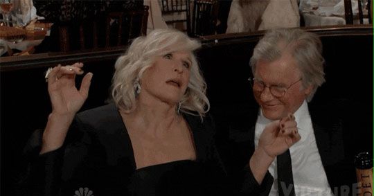 Everyone Knew a Drunk Glenn Close GIF Was Coming Everyone Knew a Drunk Glenn Close GIF Was Coming