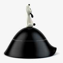 Alessi Lulà Dog Bowl with Lid