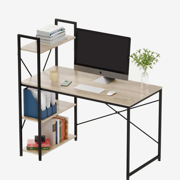 Bestier Computer Desk with Shelves