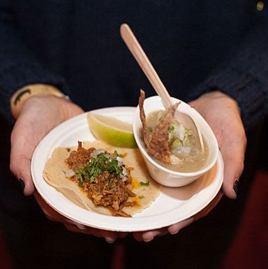 After all the judging was done, Sue Torres (Sueños) served up a Mexican family meal feast for participating chefs, staff, and guests.