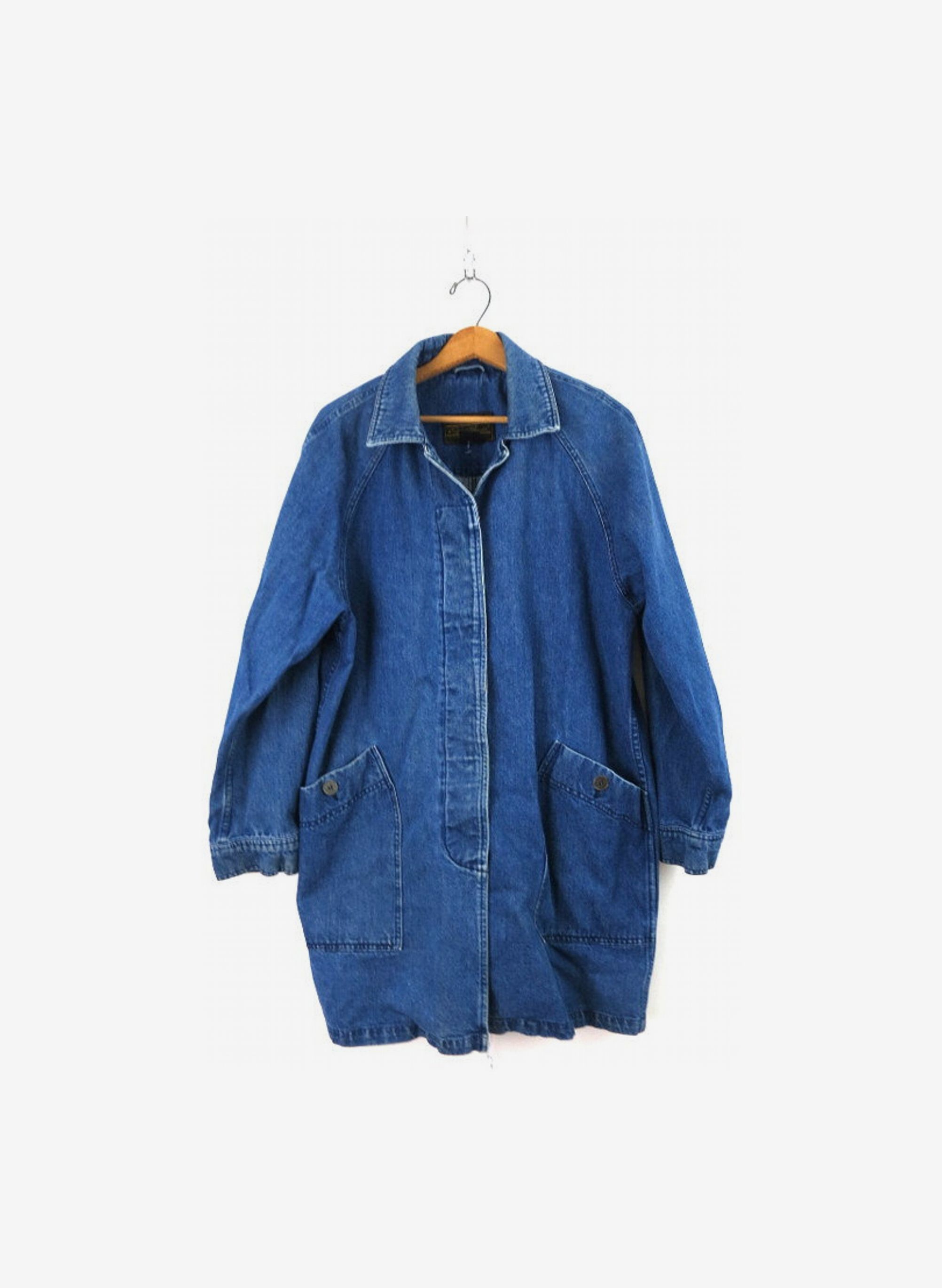 denim overcoat