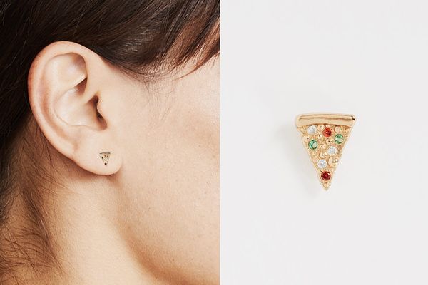 Marc Jacobs Pizza Single Stud Earring