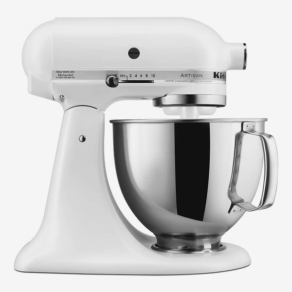 KitchenAid Artisan Series Matte White 5-Quart Tilt-Head Stand Mixer