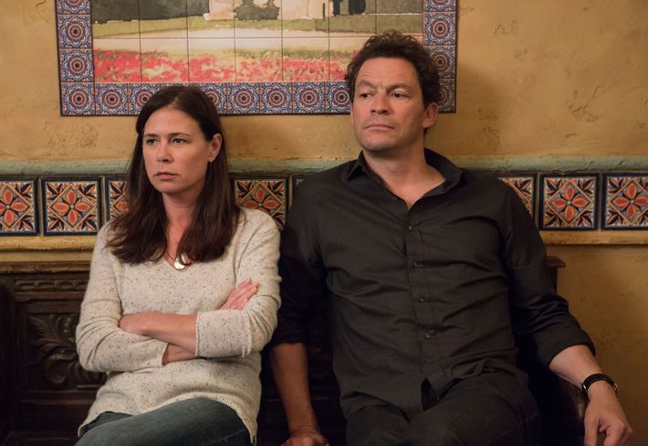 Helen and Noah Solloway (Dominic West) in season four.