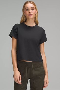 Lululemon classic-fit cotton blend t-shirt