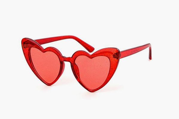 Giofiore Vintage Glitter Heart Sunglasses