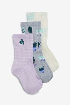 Treasure & Bond Kids’ Assorted 3-Pack Crew Socks