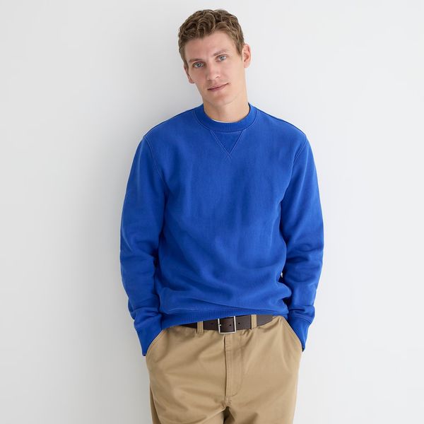 J.Crew Heritage 14 Oz. Fleece Crewneck