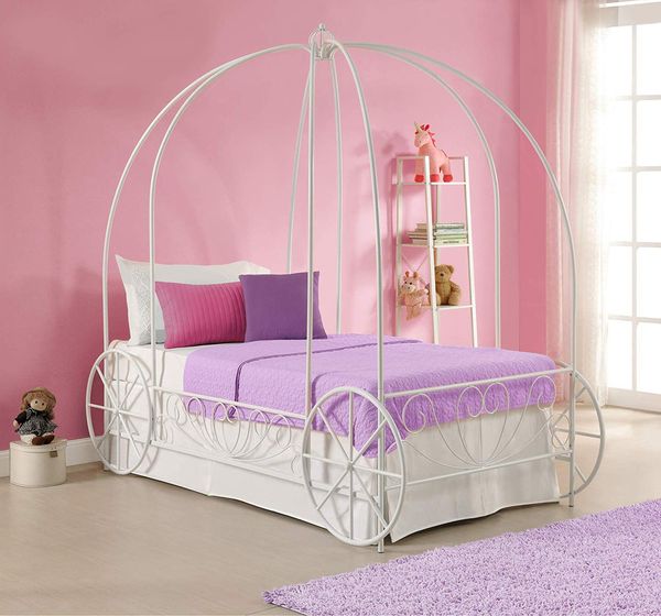 twin girl bed frame