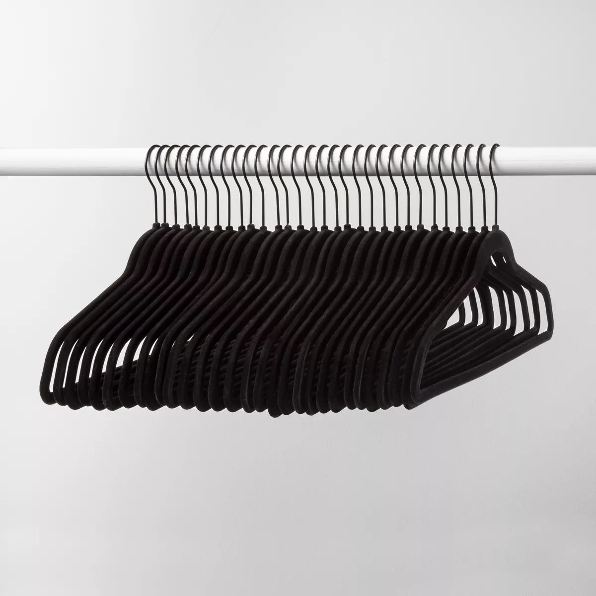 Wayfair has the cheapest velvet hangers you can buy online