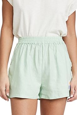L.F.Markey Basic Linen Shorts