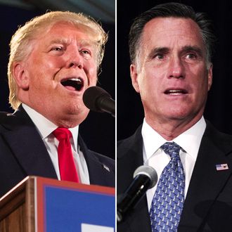 Trump and Romney