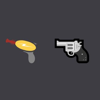 gun emoticon