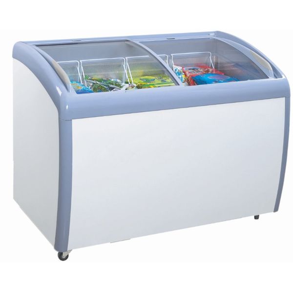 Atosa MMF9109 9-Cubic-Foot Angle-Curved-Top Chest Freezer