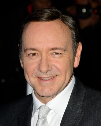 LONDON, ENGLAND - NOVEMBER 17: Kevin Spacey attends the Evening Standard Theatre Awards at The Savoy Hotel on November 17, 2013 in London, England. (Photo by Ben A. Pruchnie/Getty Images)