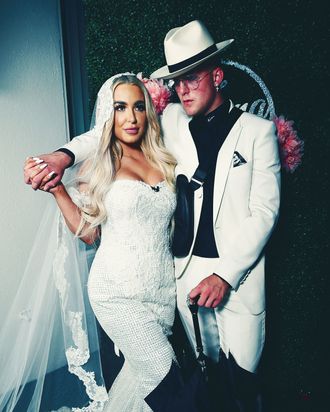 Tana Mongeau and Jake Paul.