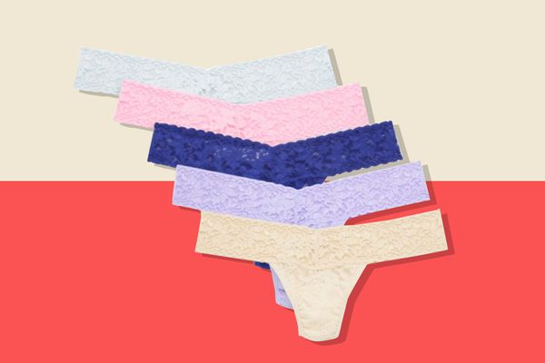 Hanky Panky Five-Pack Lace Thongs
