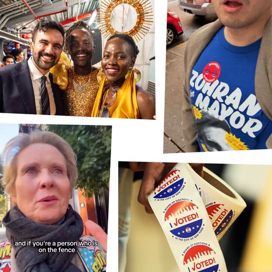 celebs voting nyc 2025 mayoral election