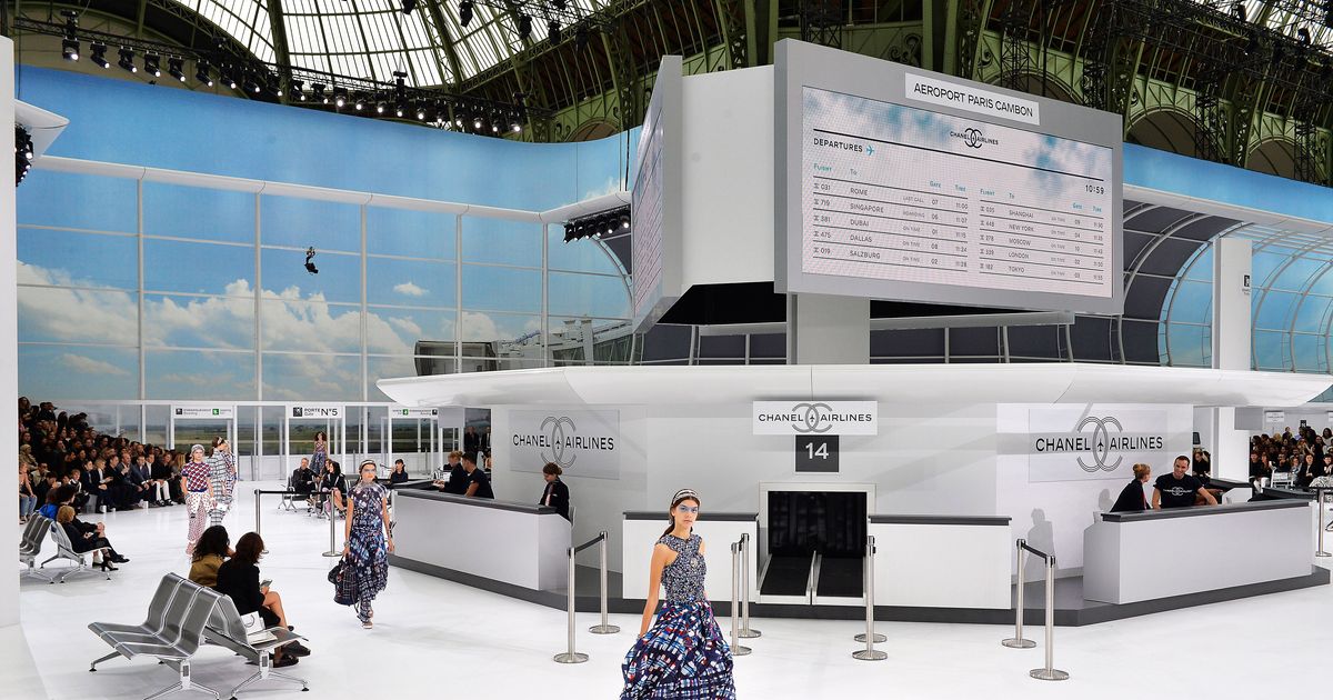 All About Chanel's Airport-Themed Show