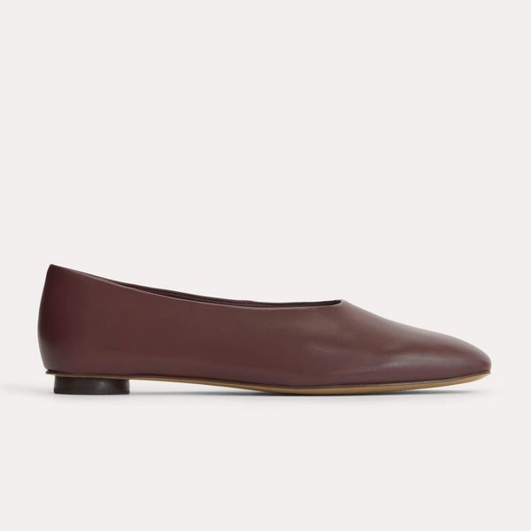 Everlane Gallery Square-Toe Flat