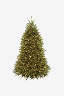 Árbol de Navidad artificial completo preiluminado de National Tree Company