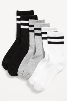Old Navy Gender-Neutral Crew Socks 3-Pack for Kids