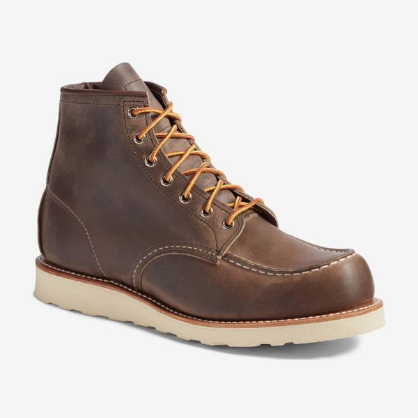 red wing 6 inch moc toe boot mens brown - strategist nordstrom half yearly sale best deals