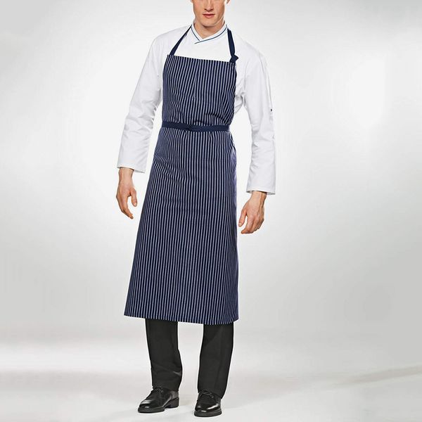 Three Pocket Bib Apron Doubles Over Into Waist,Catering 