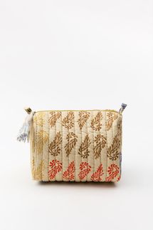 Zara Printed Quilted Toiletry Bag