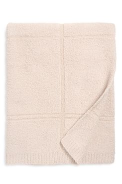 Barefoot Dreams Cozy Chic Tonal Plaid Throw Blanket