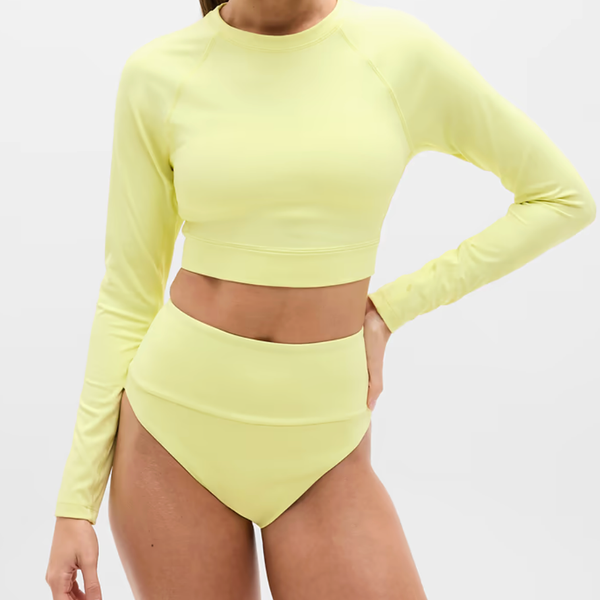 Athleta Crop Rashguard