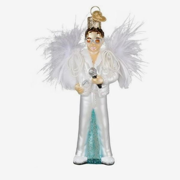 Old World Christmas Elton John Glass Ornament