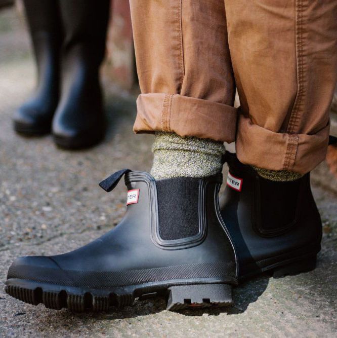 stylish rubber boots