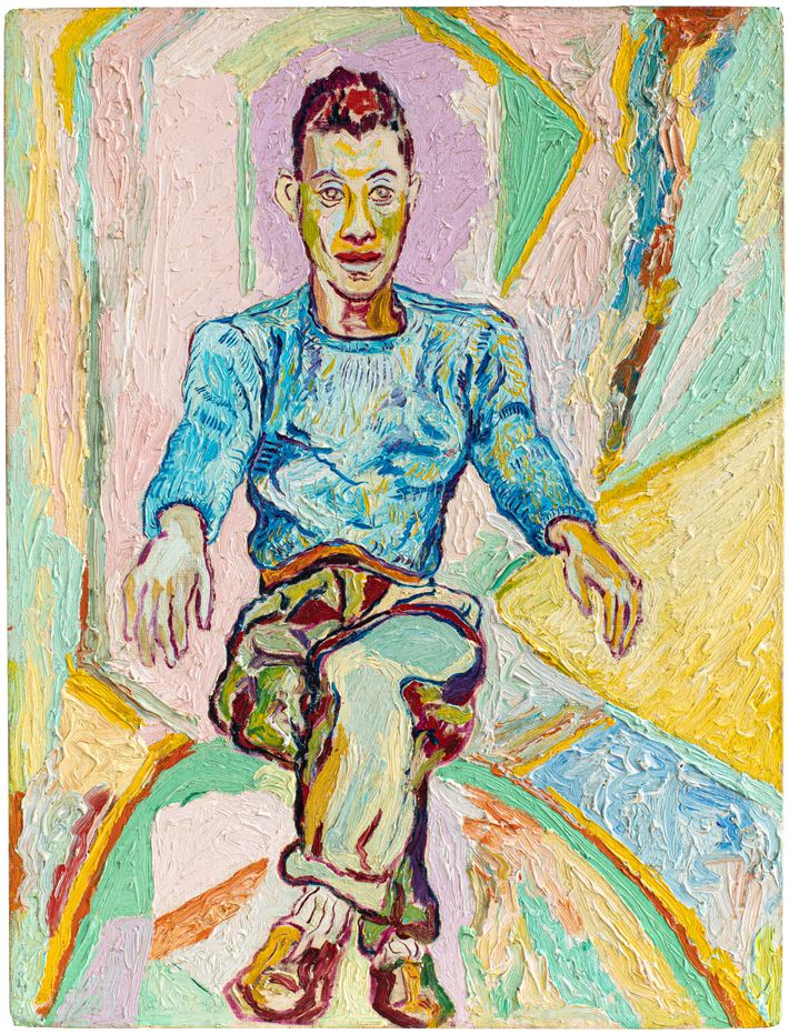Beauford Delaney, James Baldwin, 1945–50.