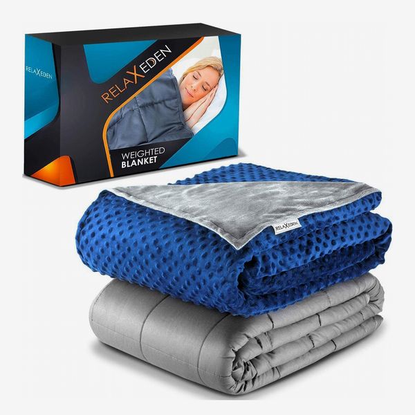 RELAX EDEN Adult Weighted Blanket with Removable Duvet Cover