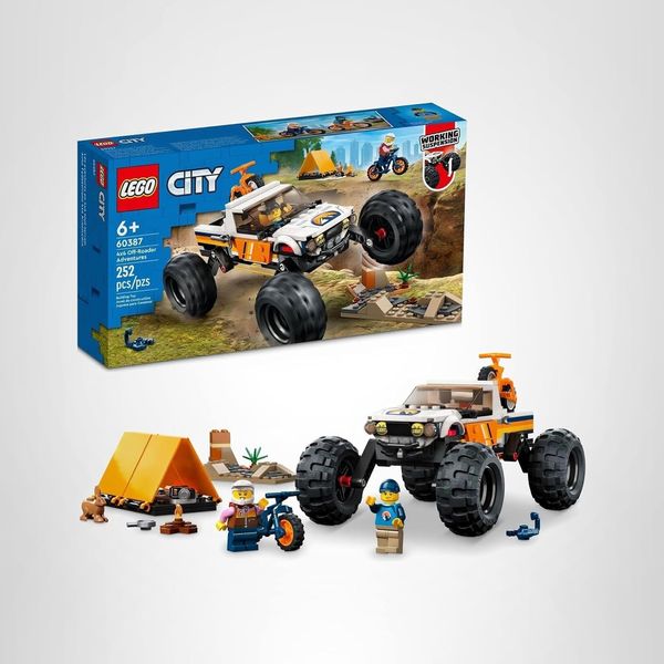 LEGO City 4x4 Off-Roader Adventures Toy Truck