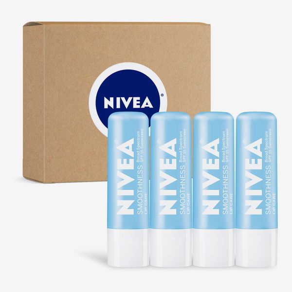 NIVEA Smoothness Lip Care - Broad Spectrum SPF 15 Moisturizing Lip Balm