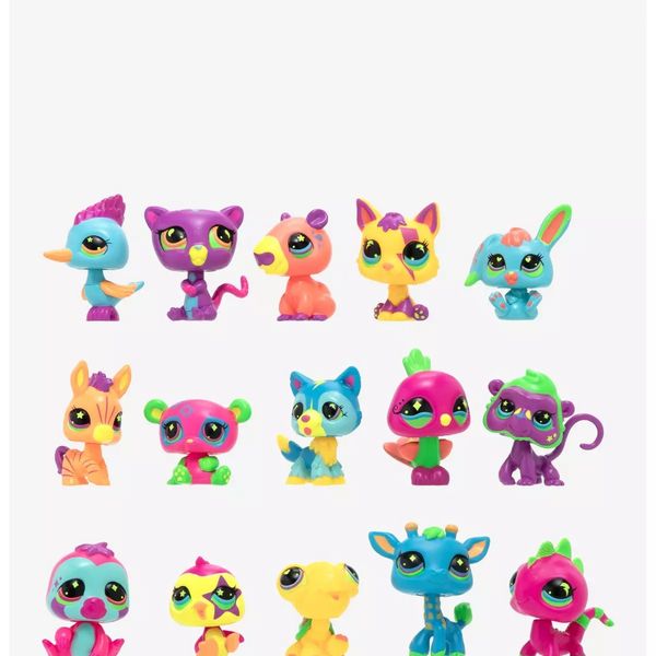 Littlest Pet Shop Series 2 Blind Bag Black Light Figure