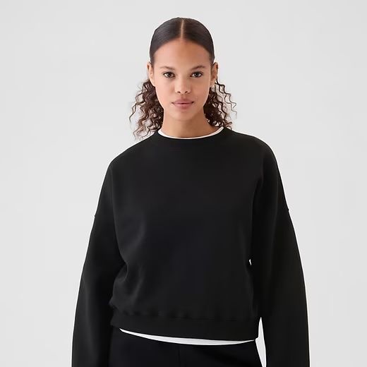 Gap VintageSoft Wedge Crewneck Sweatshirt