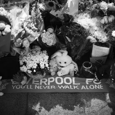 Flowers And Tributes Are Left At The Scene Of Monday’s Stabbings In Southport