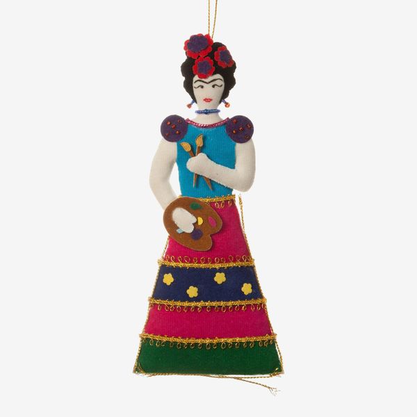 MoMA Design Store St. Nicolas Frida Kahlo Holiday Ornament