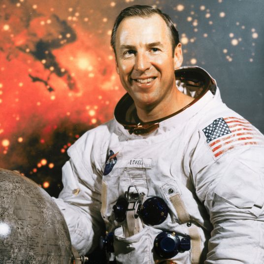 Astronaut James A. Lovell Jr. Smiling
