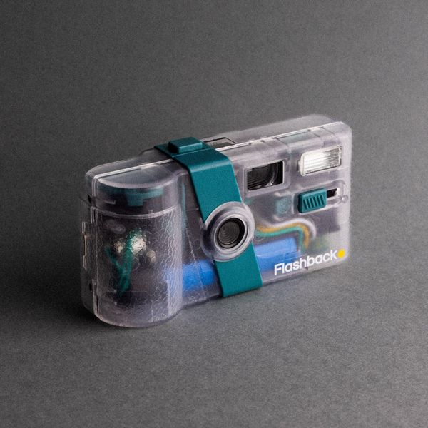 Flashback ONE35 V2 Camera - Transparent/Teal
