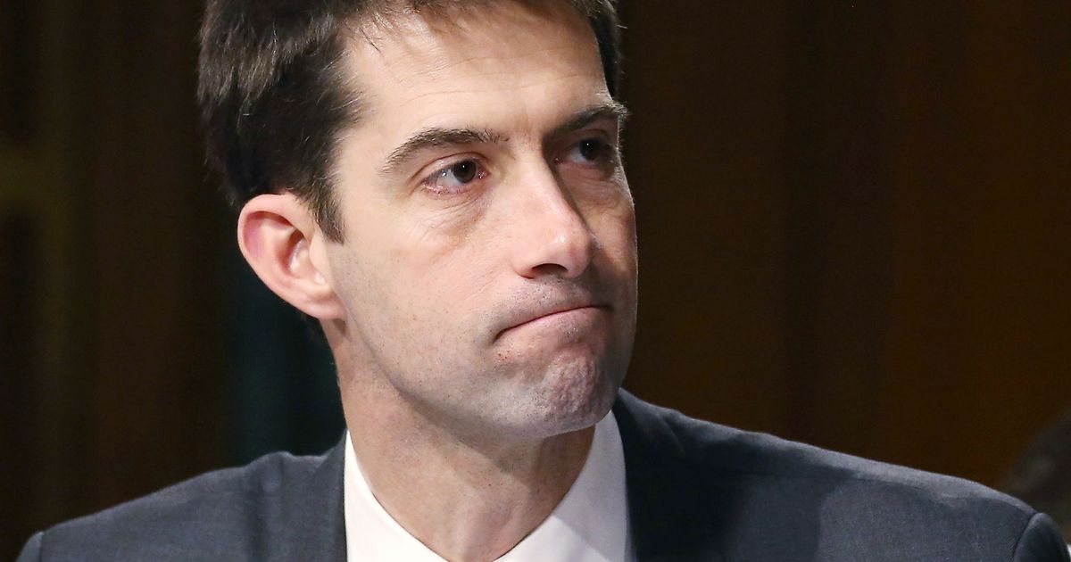 Tom Cotton Leads The Right-Wing Charge To Kill Criminal-Justice Reform ...