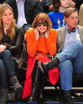 Anna Wintour (and Julia Stiles).