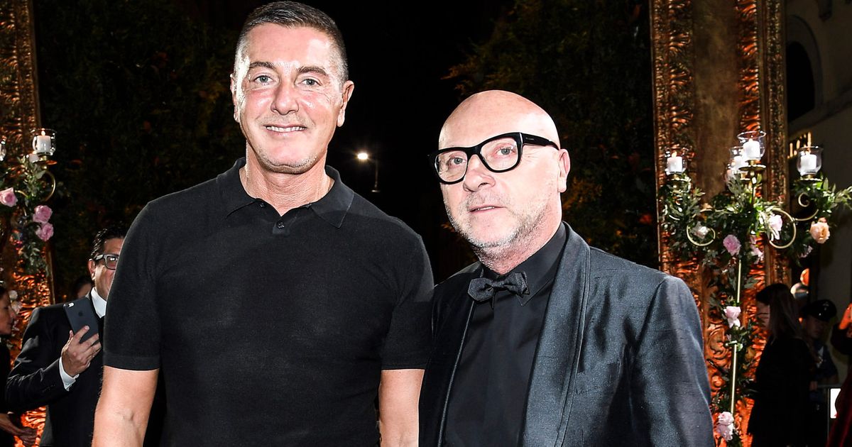 Dolce and gabbana founder sale