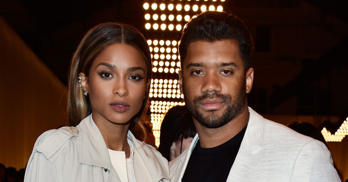 Liverpool gifts Russell Wilson and wife Ciara their own soccer