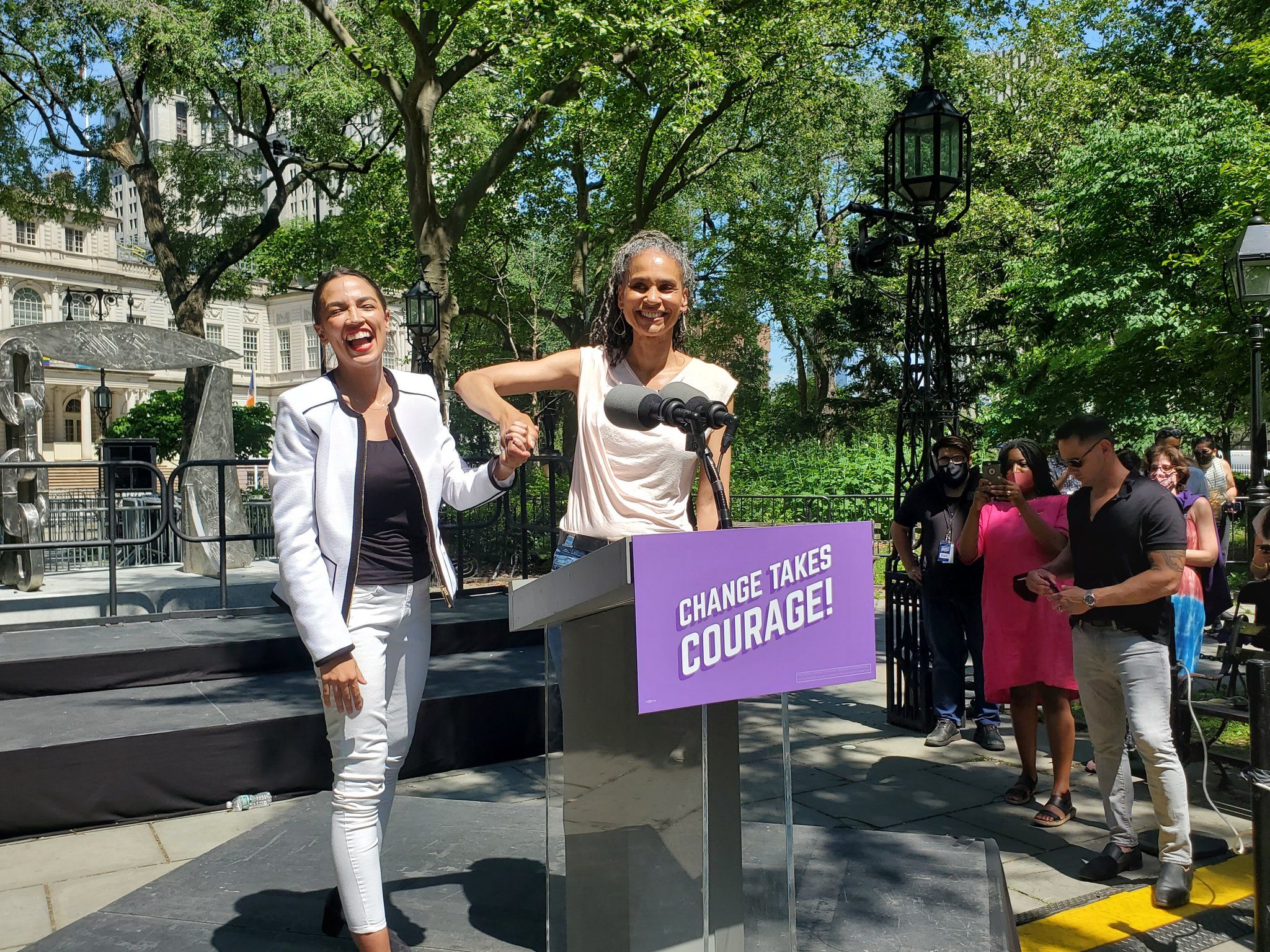 Aoc And Elizabeth Warren Endorse Maya Wiley For Mayor